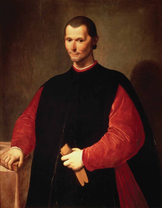 Санти ди Тито (1536-1603). Портрет Никколо Макиавелли. Палаццо Веккьо, Флоренция.