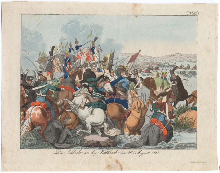 Камп Фридрих. Битва при Кацбахе 26 августа 1813