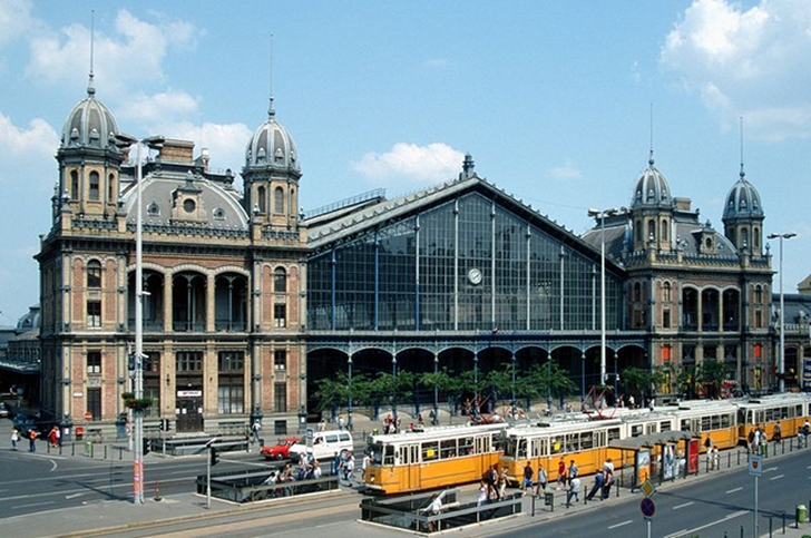 Будапештский вокзал Ньюгати - «Западный вокзал», 1874-1877
