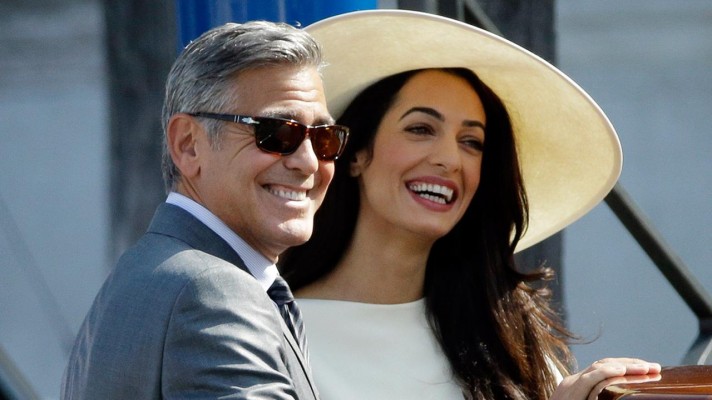 Мистер и миссис Клуни.
