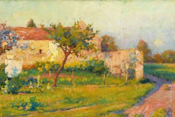 Роберт Воннох (1858-1933). Весна во Франции. Источник http://americanartgallery.org/